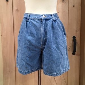 Vintage High Waist Jean Denim Shorts